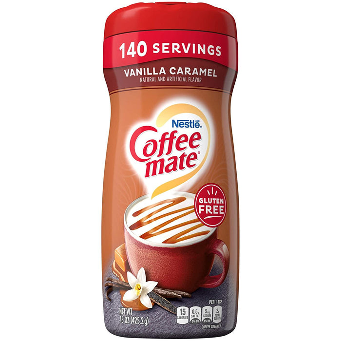 Coffee Mate Vanilla Caramel 15Oz - World Food Shop