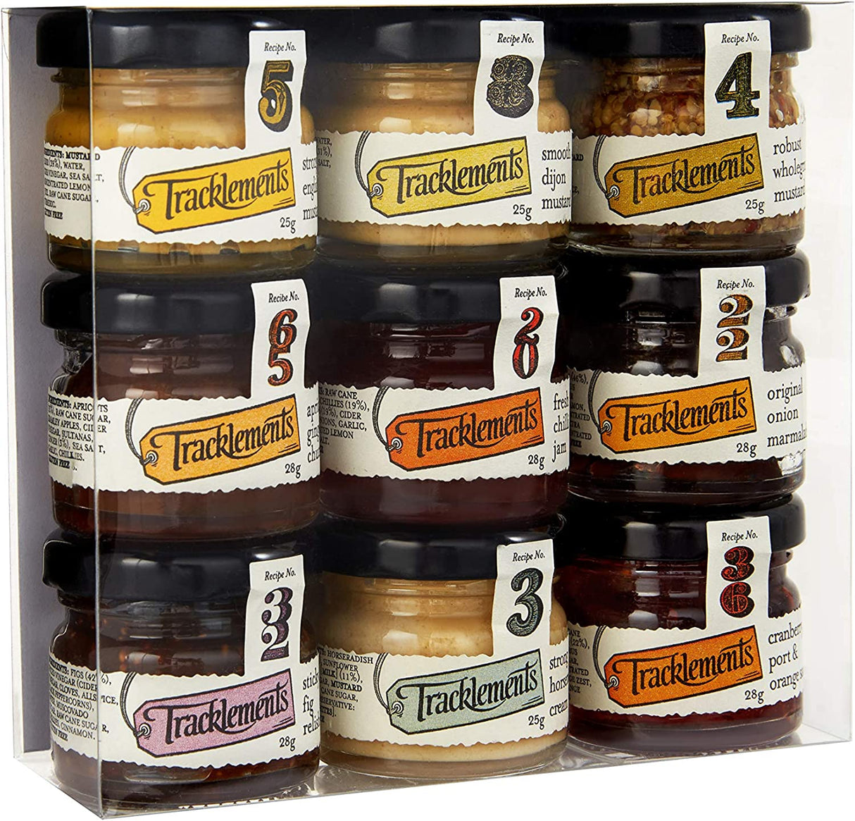 Tracklements 9 Mini Jar Gift Pack