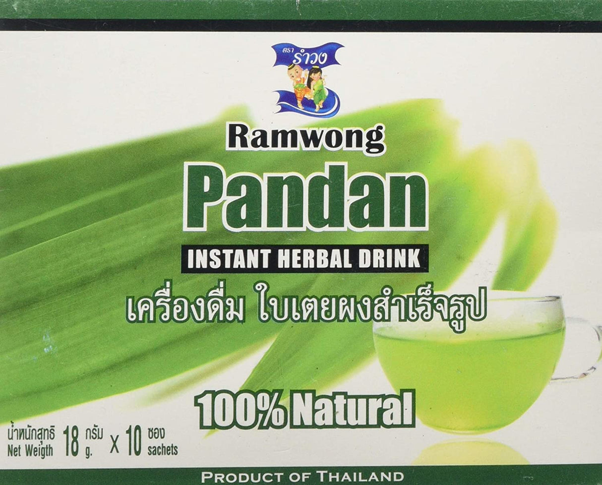 Ramwong Instant Herbal Drink - Pandan 180G