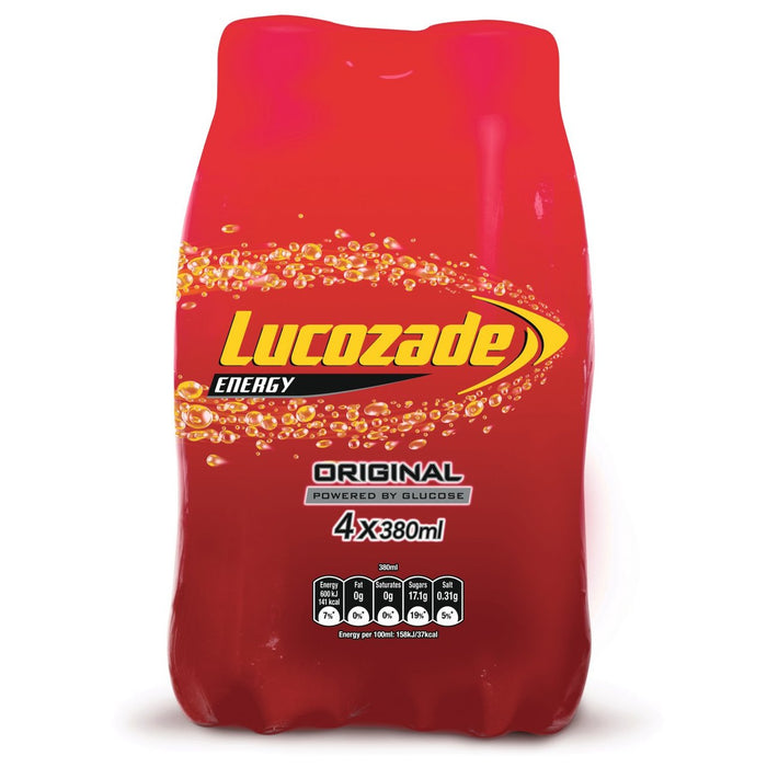 Lucozade Energy Original 4x380ML