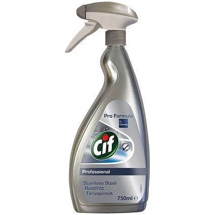CIF Stainless Steel Spray 750ML