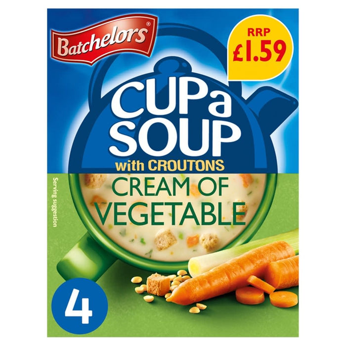 Batchelors Cup A Soup Cream of Vegetable 122G