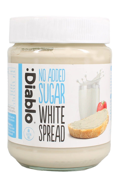 Diablo White Chocolate Spread No Added Sugar 350G