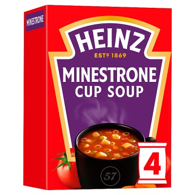 Heinz Cup Soup Minestrone 4X18G