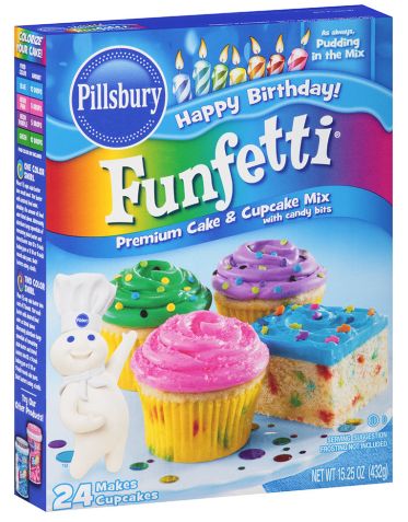 Pillsbury Funfetti Cake Mix 432G (15.25oz)