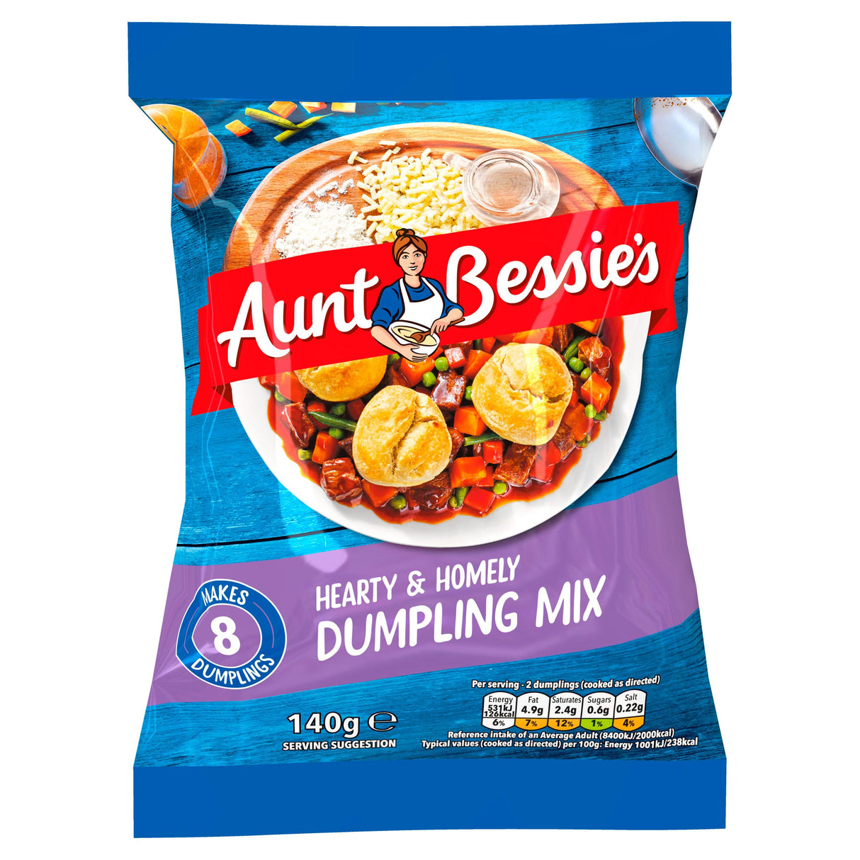 Aunt Bessie's Hearty Dumpling Mix 140G