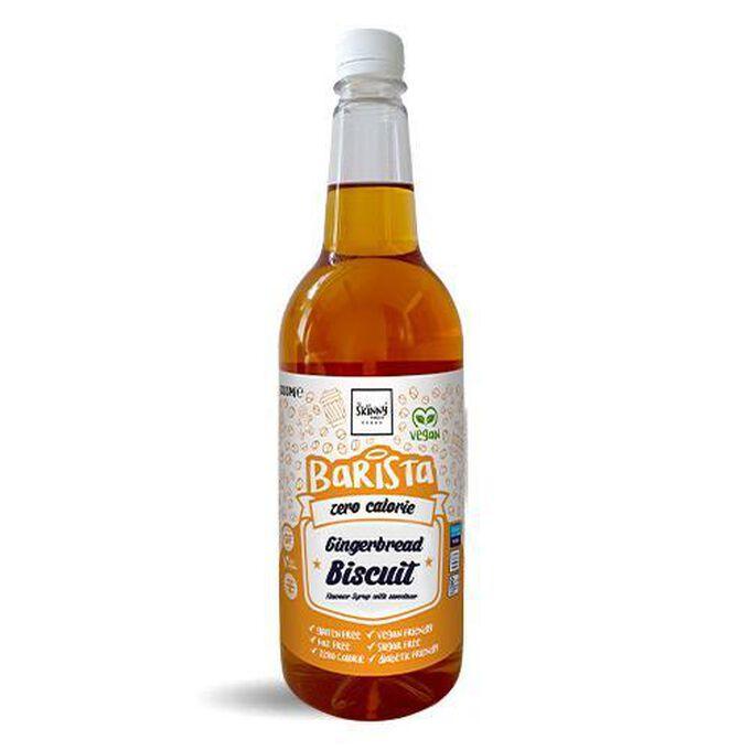 Barista Gingerbread Biscuit Flavour Zero Calorie Sugar Free Coffee Syrup 1Ltr - World Food Shop