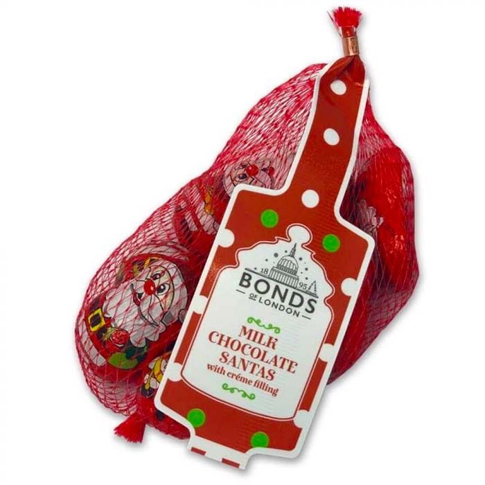 Bonds Milk Chocolate Santas Net 80G