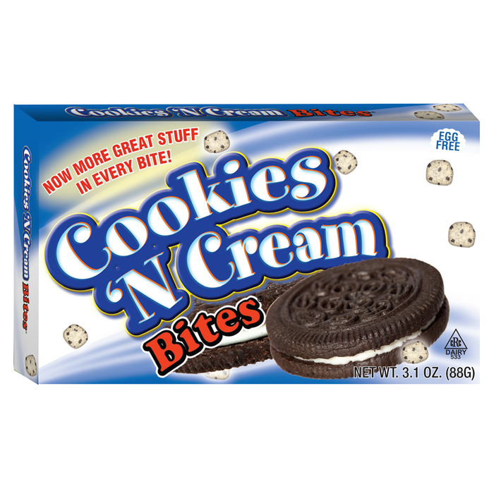 Cookie Dough Bites Cookies N Cream 3.1Oz