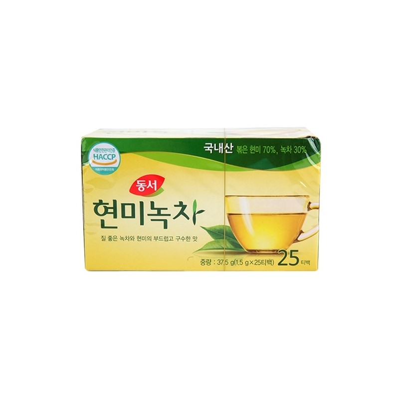 Dongsuh Maxim Green Tea With Brown Rice 37.5G