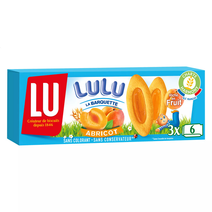 LU Barquette Apricot 120G