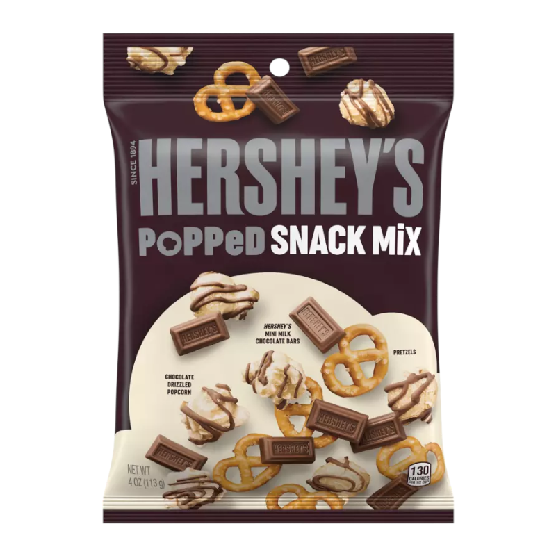 Hershey'S Popped Snack Mix 4oz