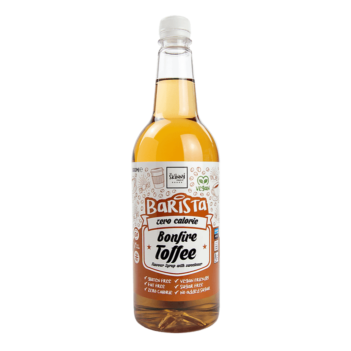 Skinny Barista Bonfire Toffee Coffee Syrup 1L