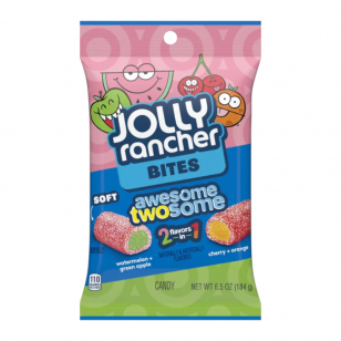 Jolly Rancher Peg Bag Awesome Twosome 6.5Oz