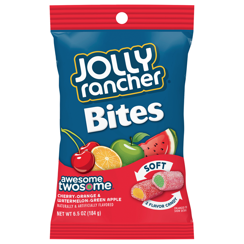 Jolly Rancher Peg Bag Awesome Twosome 6.5Oz