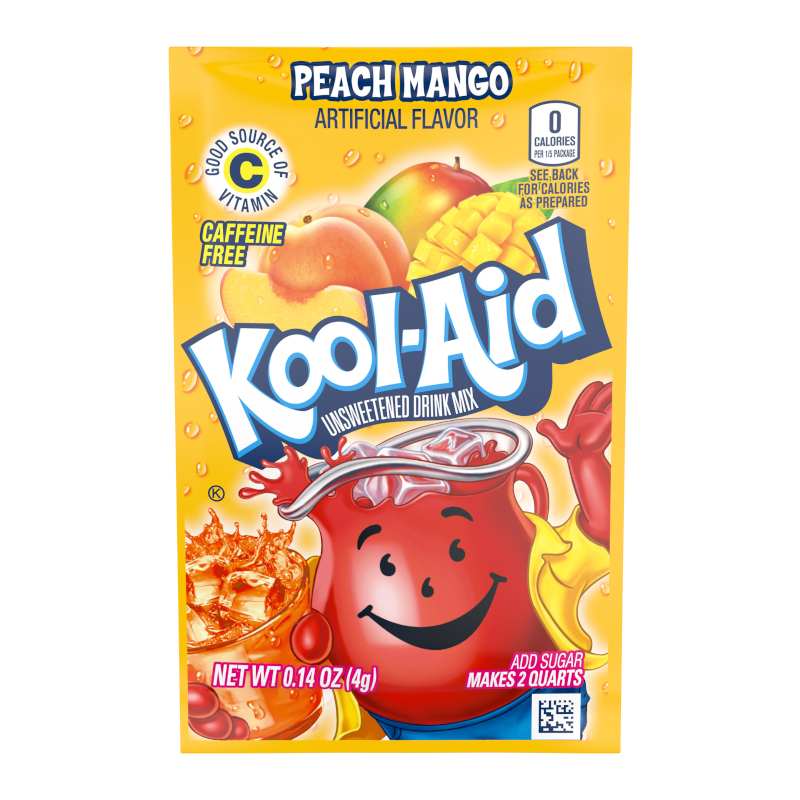 Kool Aid Peach Mango Sachet 2QT