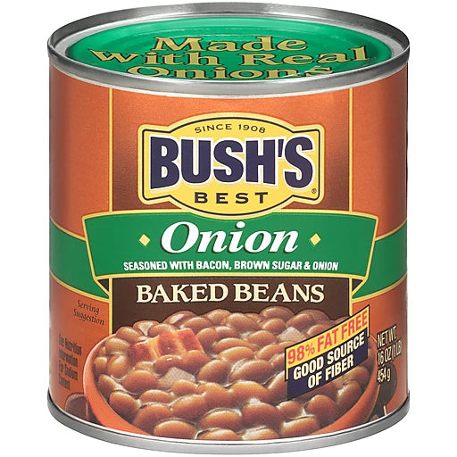 Bush Beans Onion 16oz
