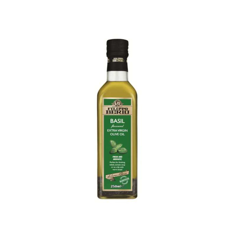 Filippo Berio Basil Extra Virgin Olive Oil 250ML