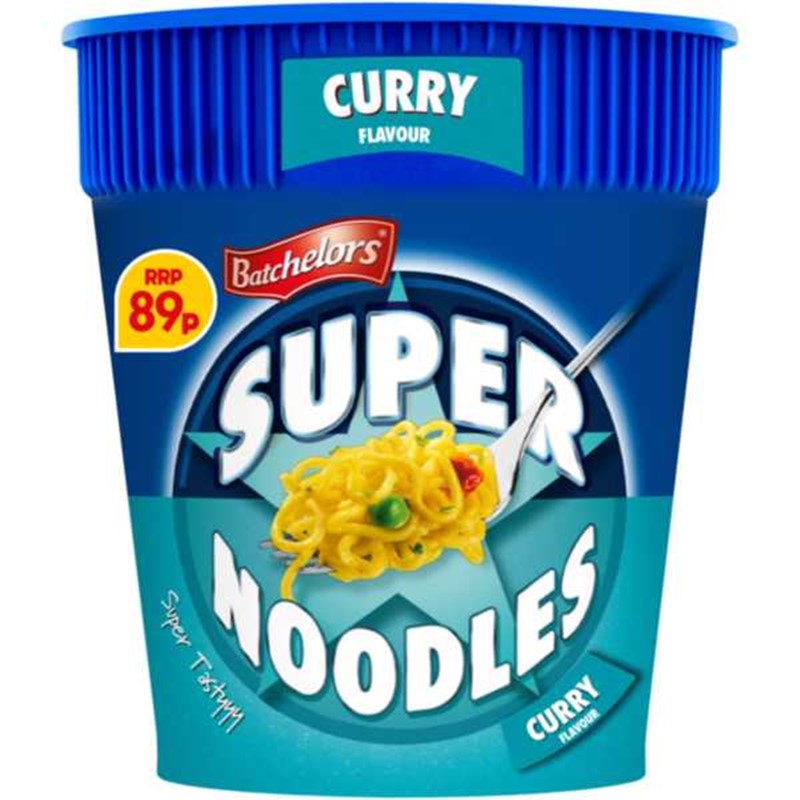 Batchelors Super Noodles Pot Mild Curry 75G