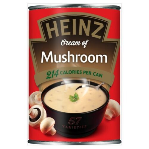 Heinz Cream Of Mushroom Soup Tin 400G
