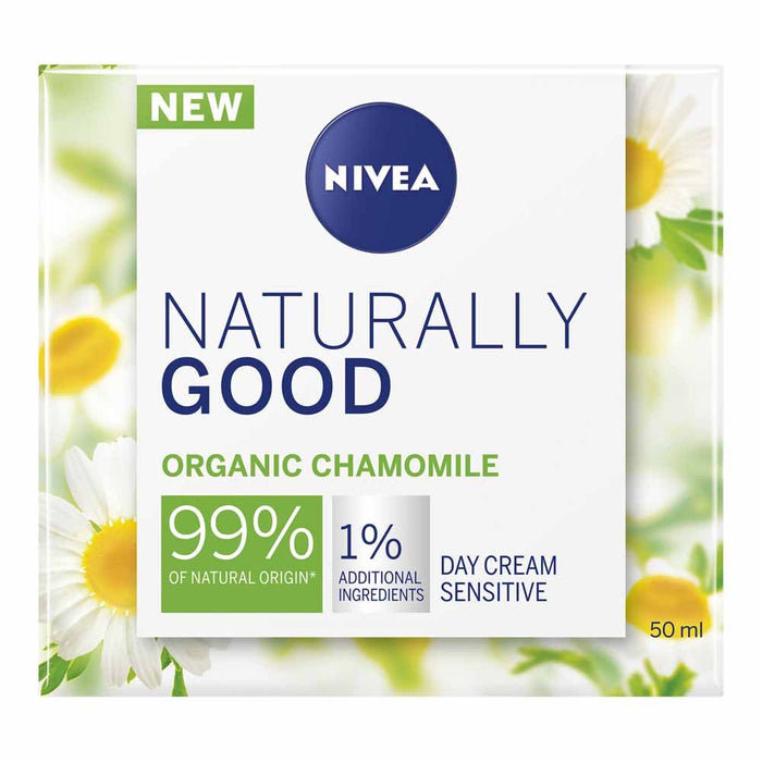 Nivea Naturally Good Sensitive Day Cream 500ML