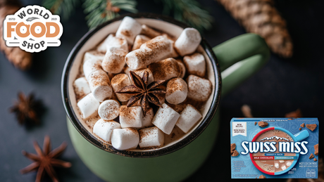 Creamy Swiss Miss Hot Chocolate with Marshmallows