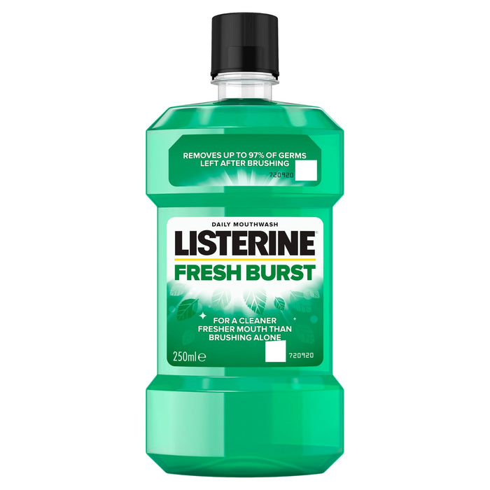 Listerine Mouthwash Fresh Burst 250ML (Case of 6)