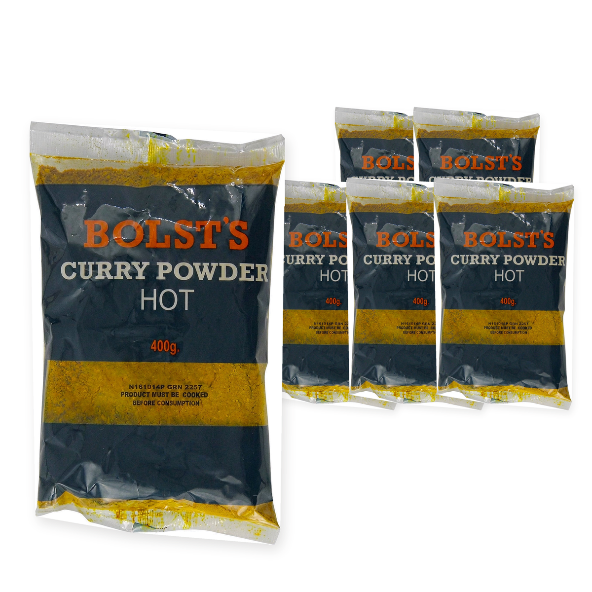 Bolst's Hot Curry Powder 400G (Case of 6) – case pack