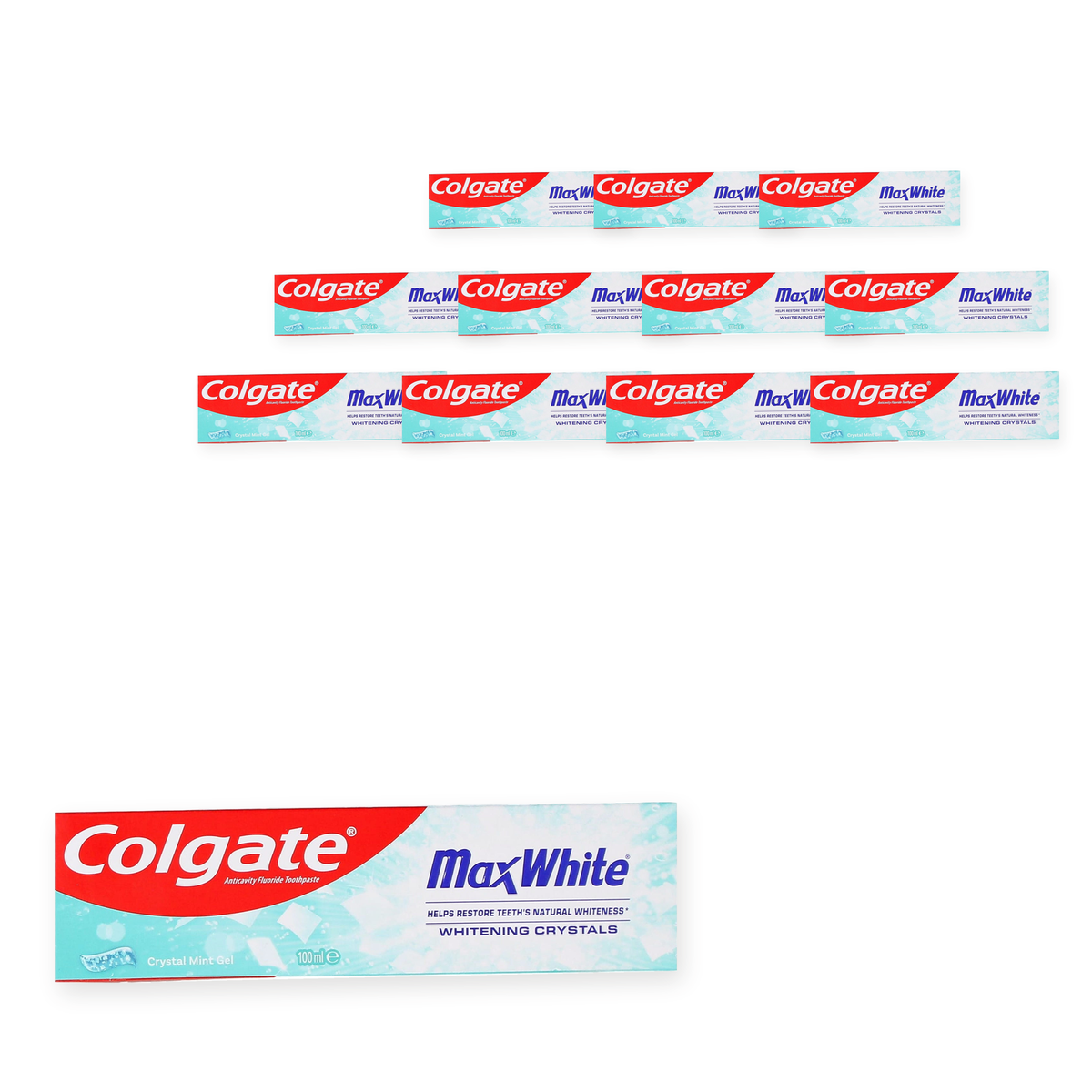 Colgate Max White Crystal Mint Toothpaste 100ML (Case of 12) – case pack