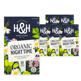 H&H Organic Night Time Tea - 20 Tea Bags (Case of 6) – case pack