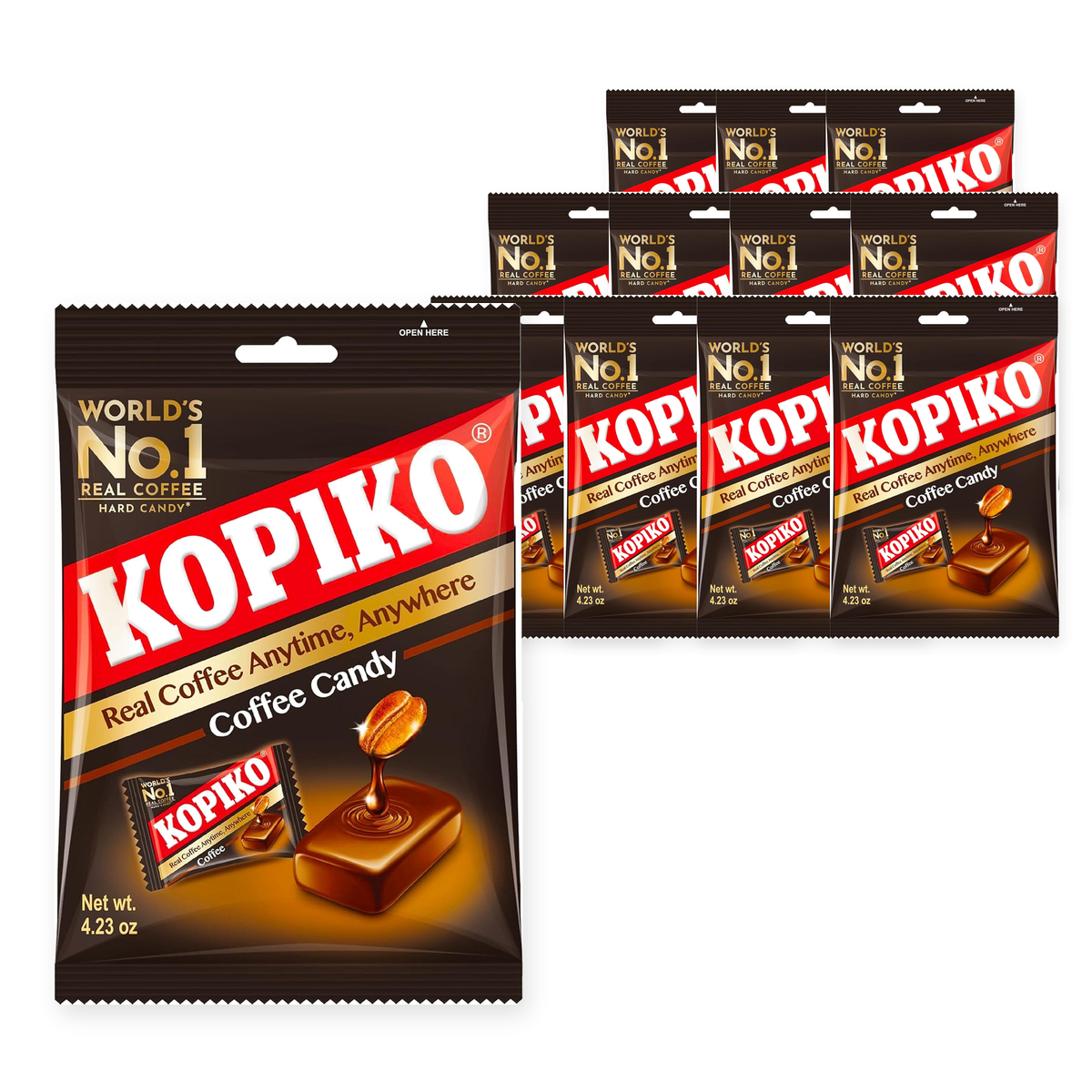 Kopiko Coffee Candy Bag 100G (Case of 12) – case pack