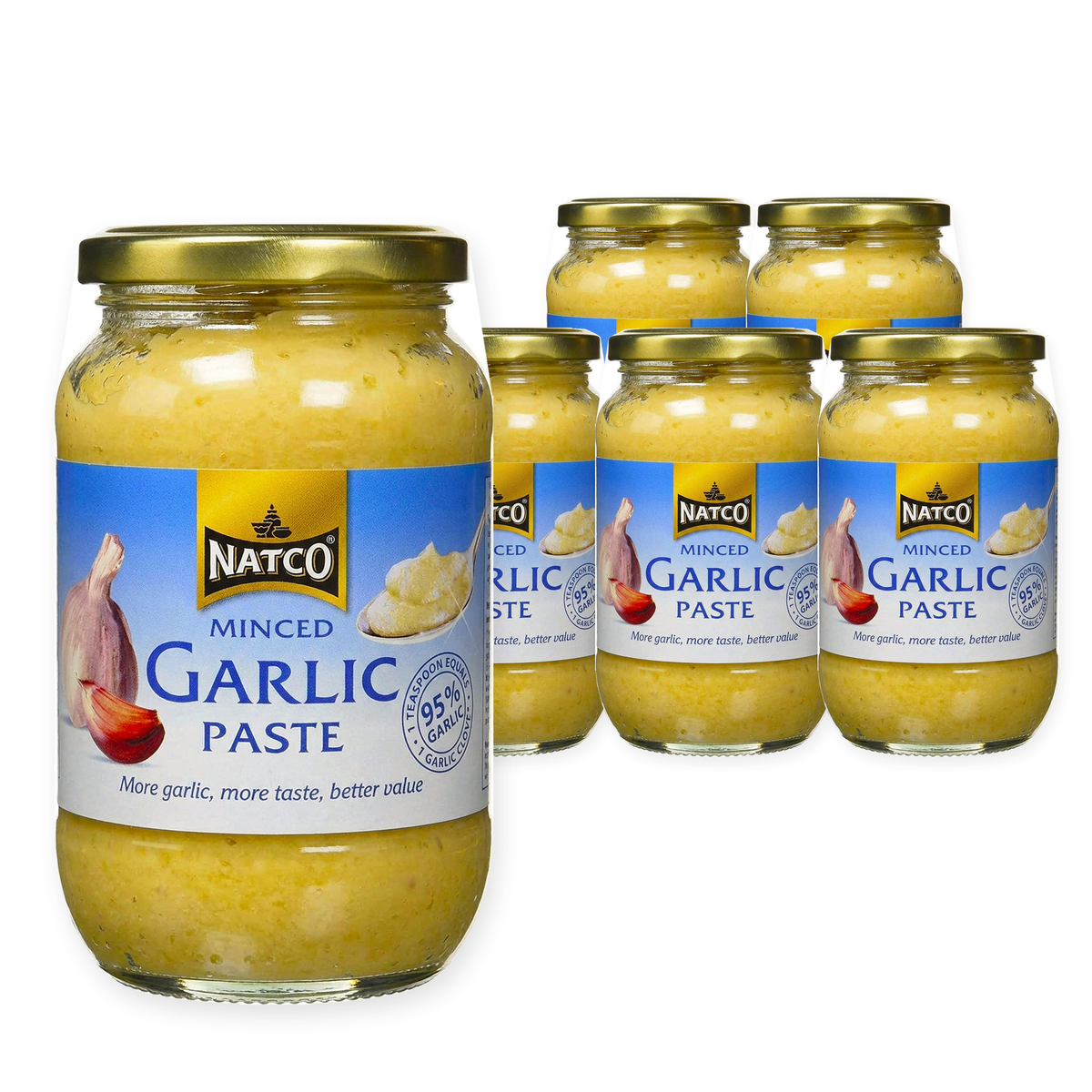 Natco Garlic Paste 1KG (Case of 6) – case pack