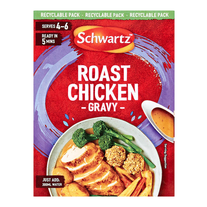 Schwartz Roast Chicken Gravy Mix 26G (Case of 12)