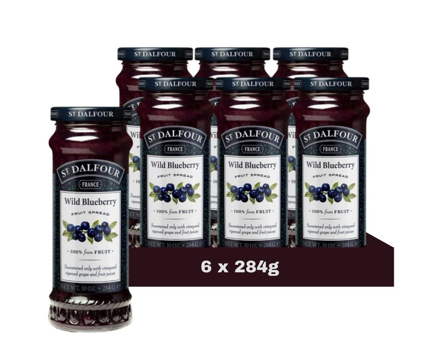 St. Dalfour Wild Blueberry 284G (Case of 6)