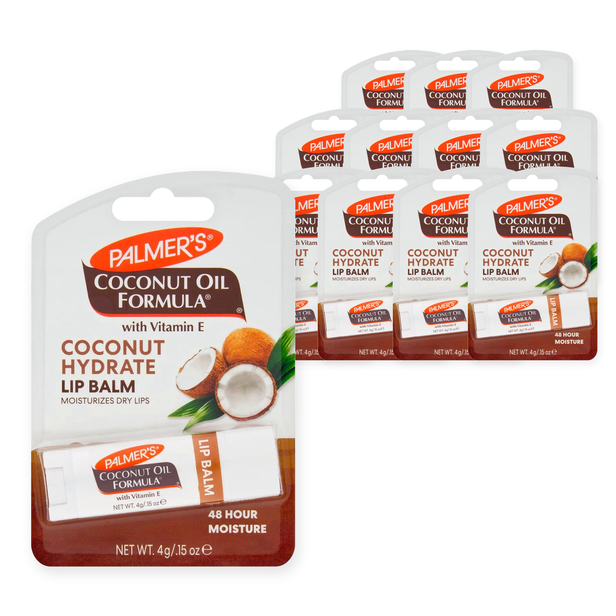 Palmer's Coconut Hydrate Lip Balm 4G (Case of 12) – case pack