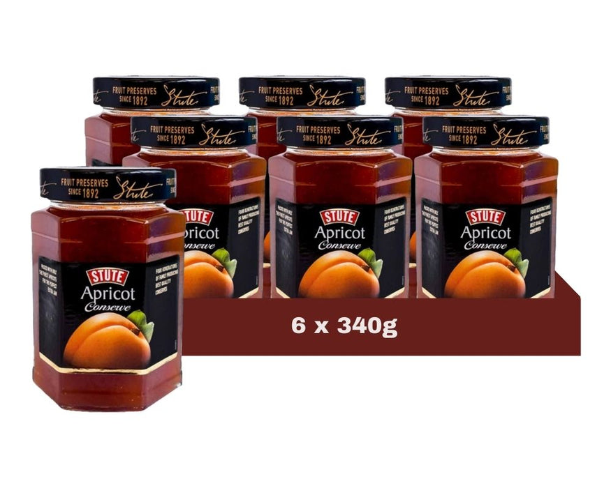 Stute Apricot Conserve 340G (Case of 6)
