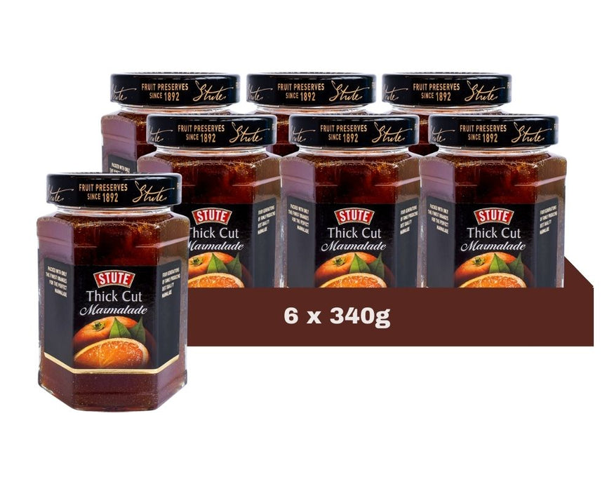 Stute Thick Cut Marmalade 340G (Case of 6)