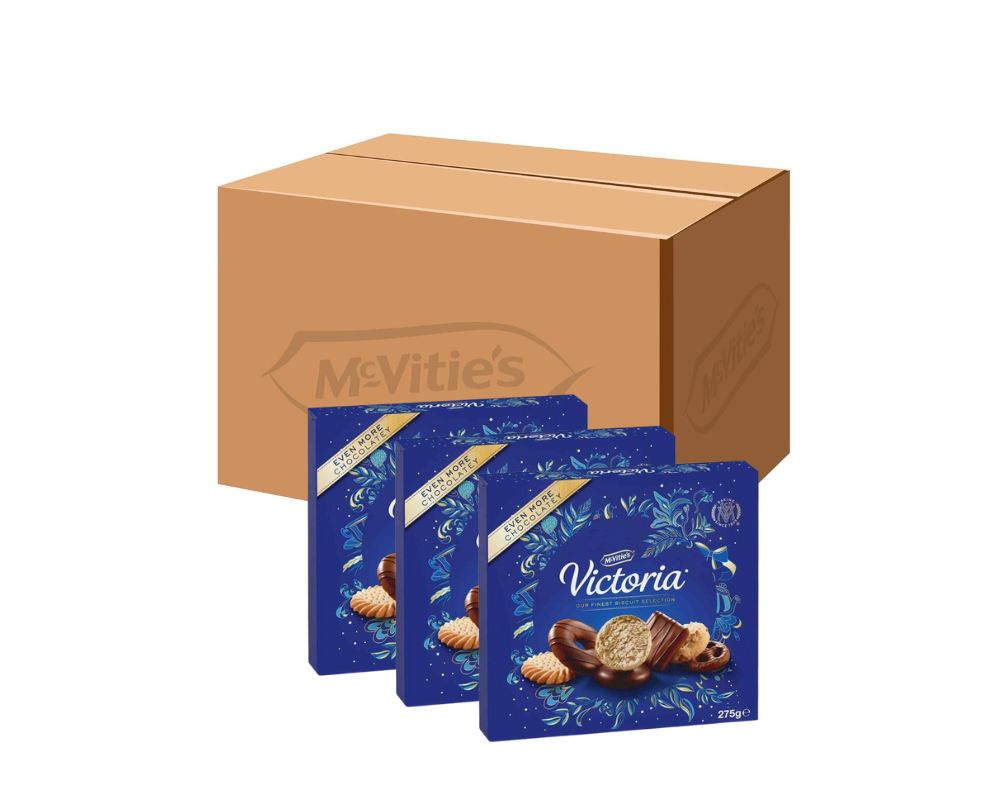 McVities Victoria Chocolate Biscuit Assortment 275G (Case of 8)