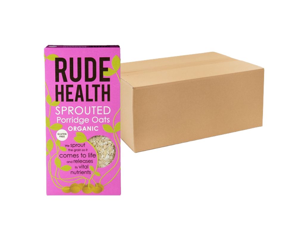 Rude Health Sprouted Porridge Oats 400G (Case of 6)