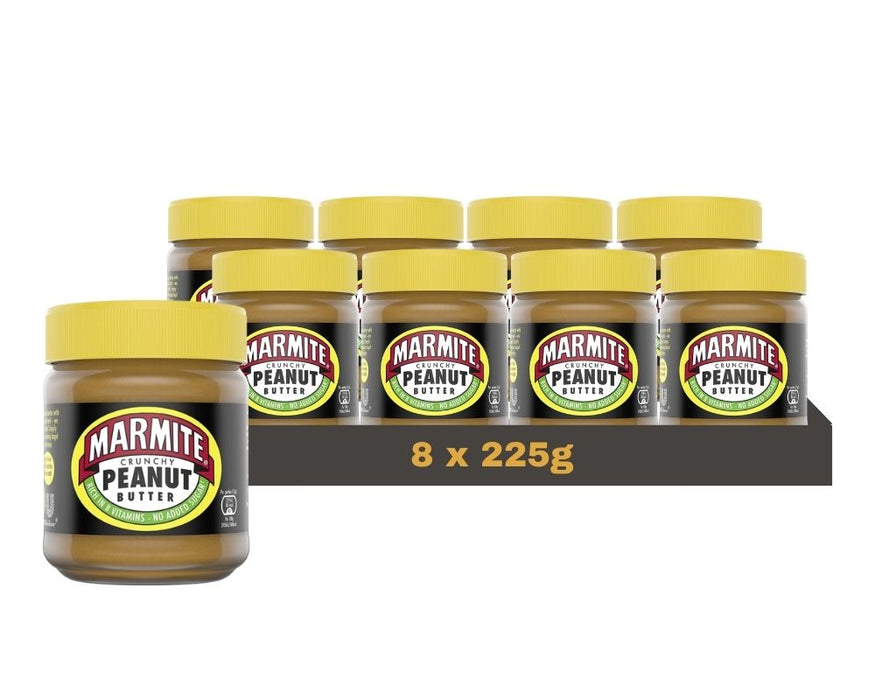 Marmite Crunchy Peanut Butter 225G (Case of 8)
