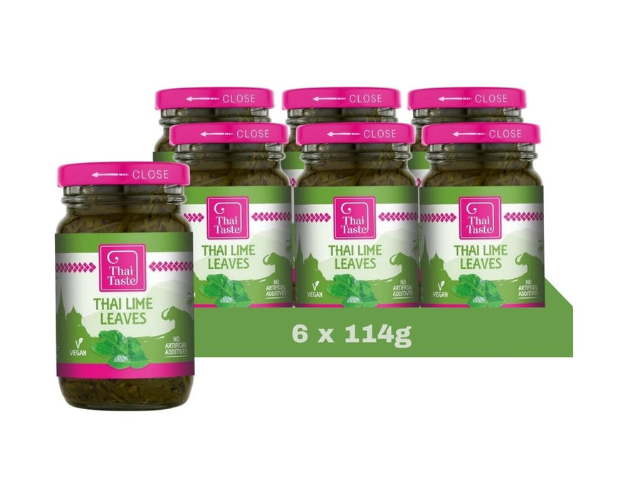 Thai Taste Thai Lime Leaves 114G (Case of 6)