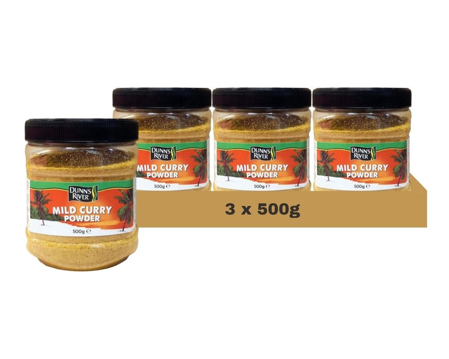 Dunns River Curry Powder Mild 500G (Case of 3)