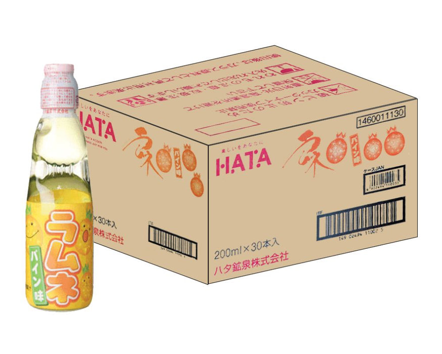 Hata Kosen Ramune Pineapple 200Ml (Case of 30)