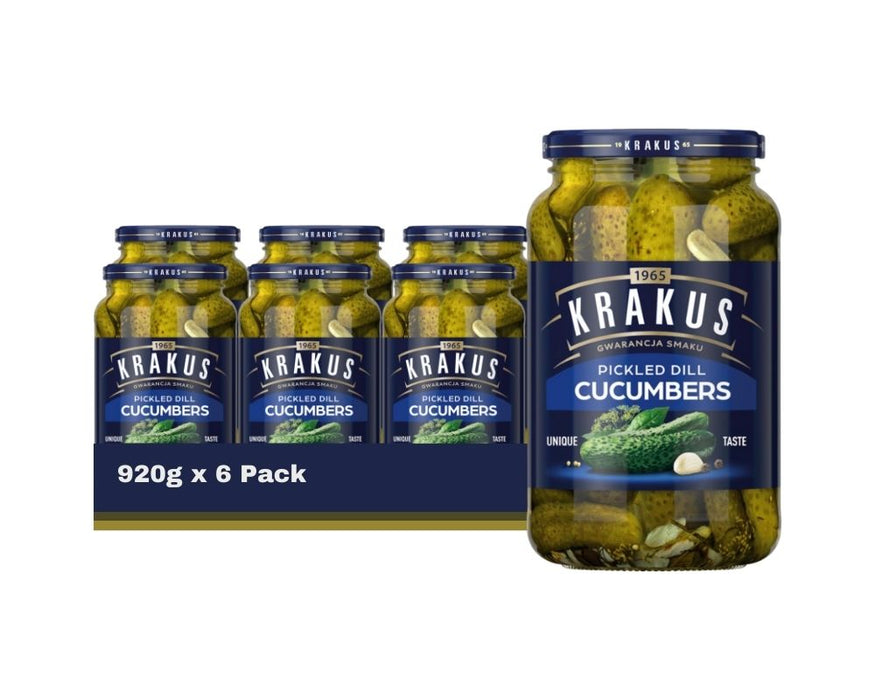 Krakus - Dill Pickled Cucumbers 920G (Case of 6)