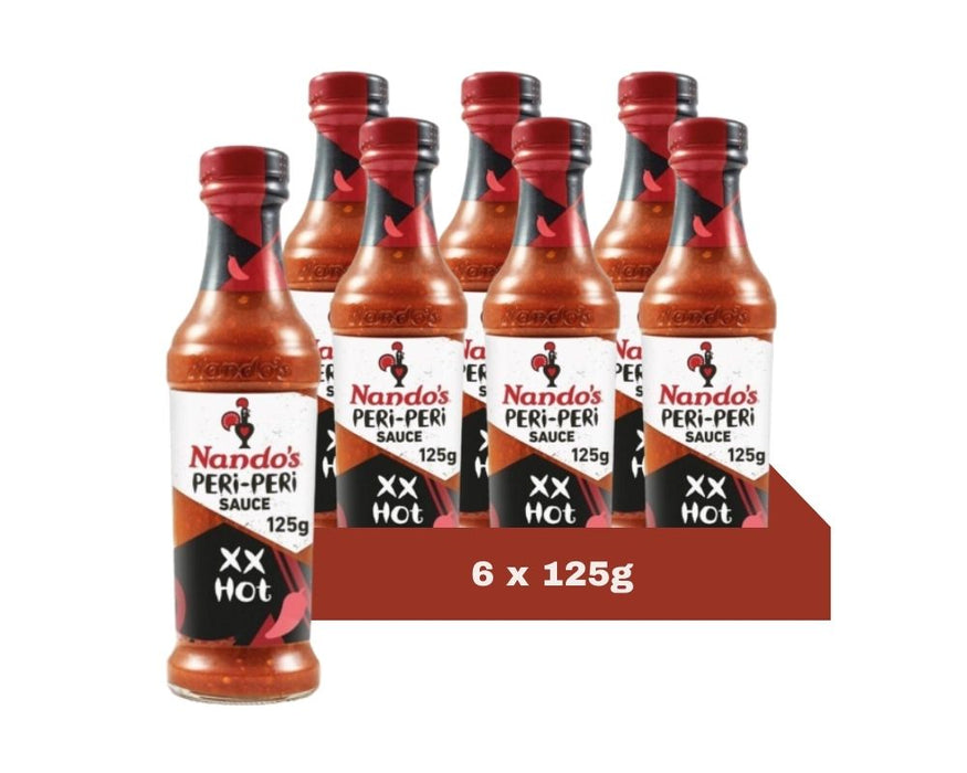Nandos Xx Hot Peri-Peri Sauce 125G (Case of 6)