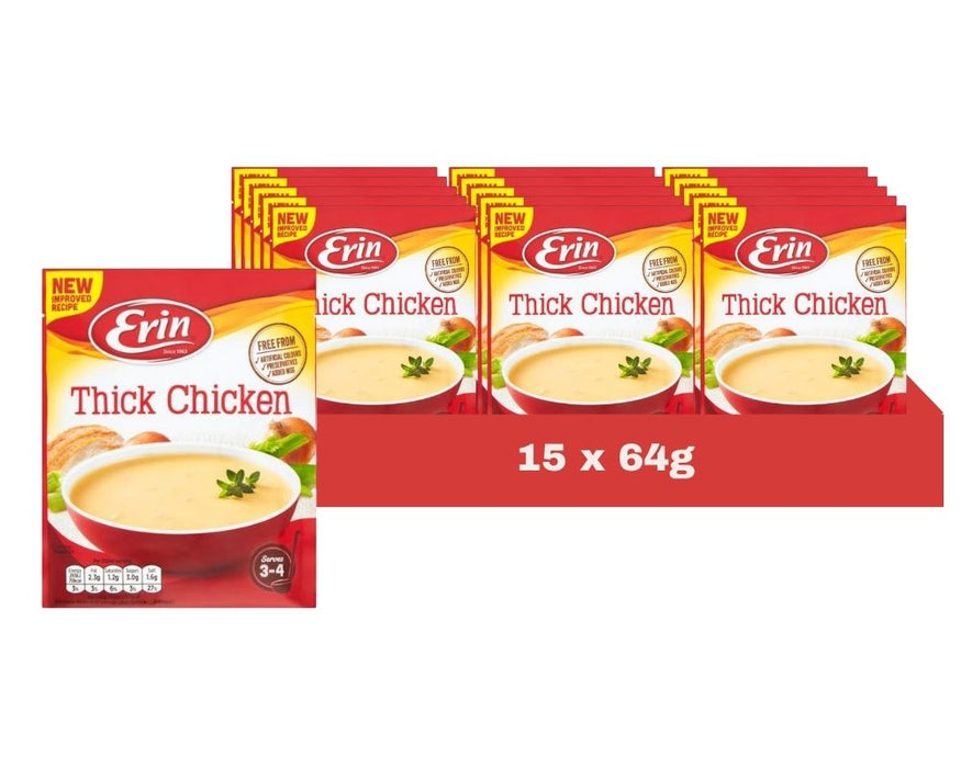 Erin Thick Chicken Soup 64G (Case of 15)