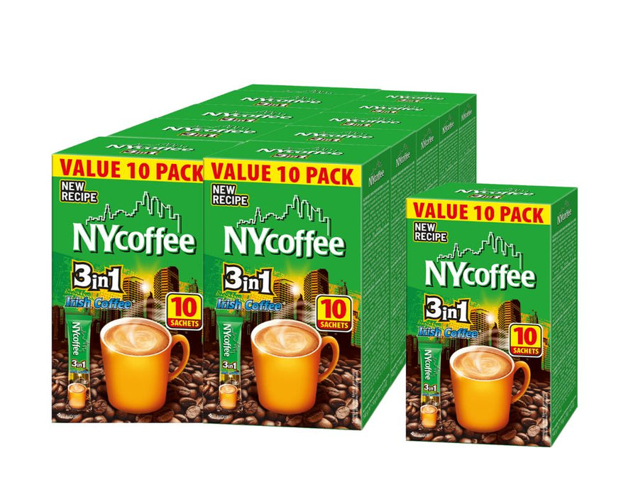 NY Coffee Irish Latte 10pk (140G) (Case of 10)