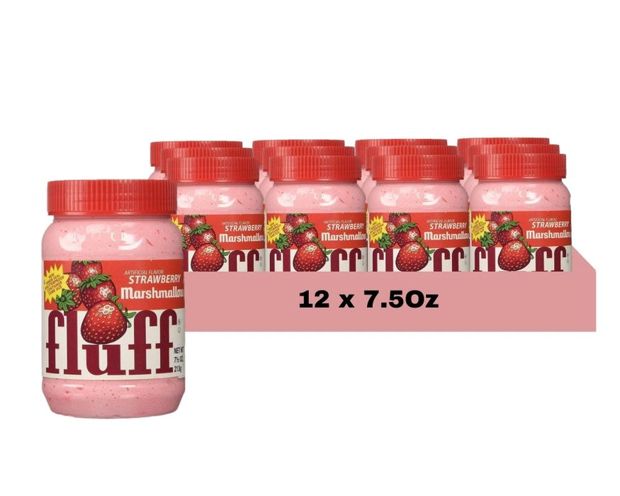 Marshmallow Fluff Strawberry 7.5Oz (Case of 12)