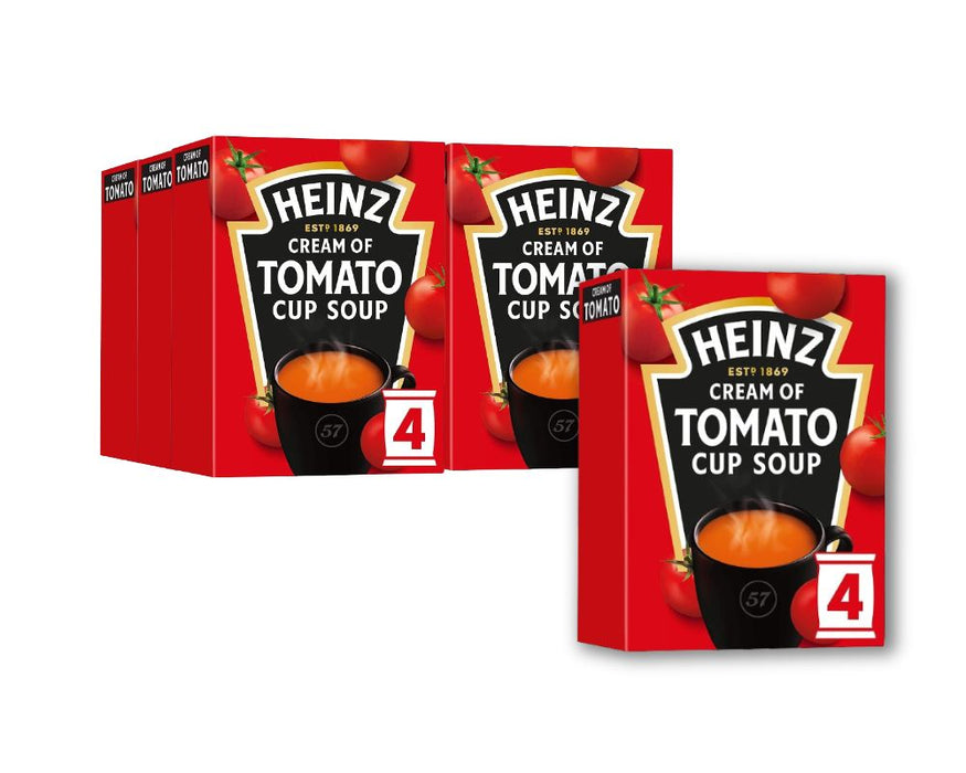 Heinz Cup Soup Cream Of Tomato 4X22G (Case of 6)