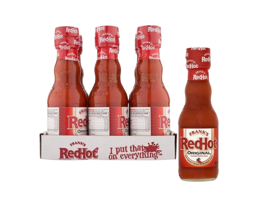 Franks Redhot Original Cayenne Pepper Sauce 148Ml (Case of 6)